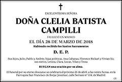 Clelia Batista Campilli